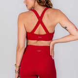 Racer X Bra in Berry