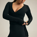 The Ballet Wrap in Black