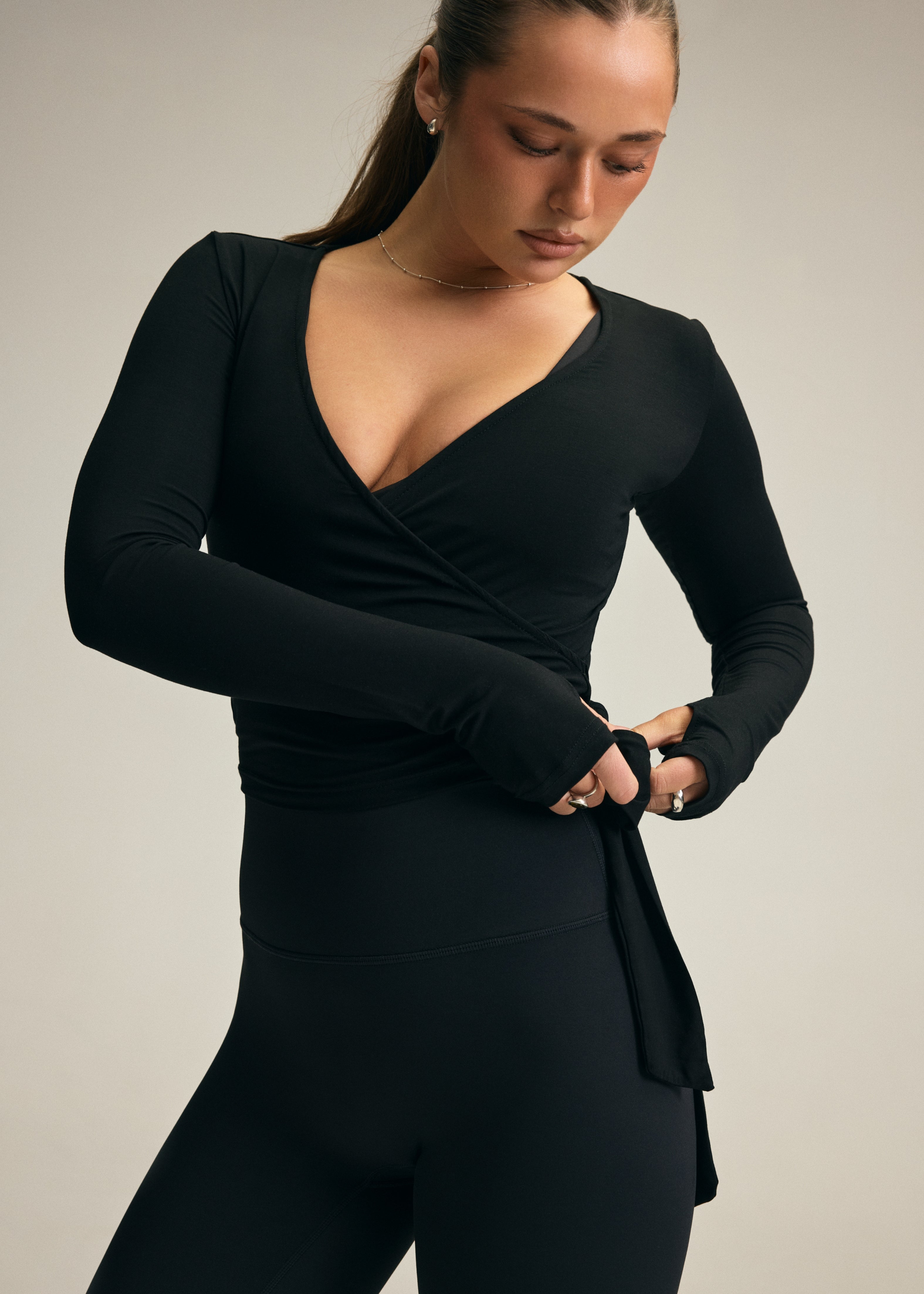 The Ballet Wrap in Black