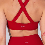 Racer X Bra in Berry