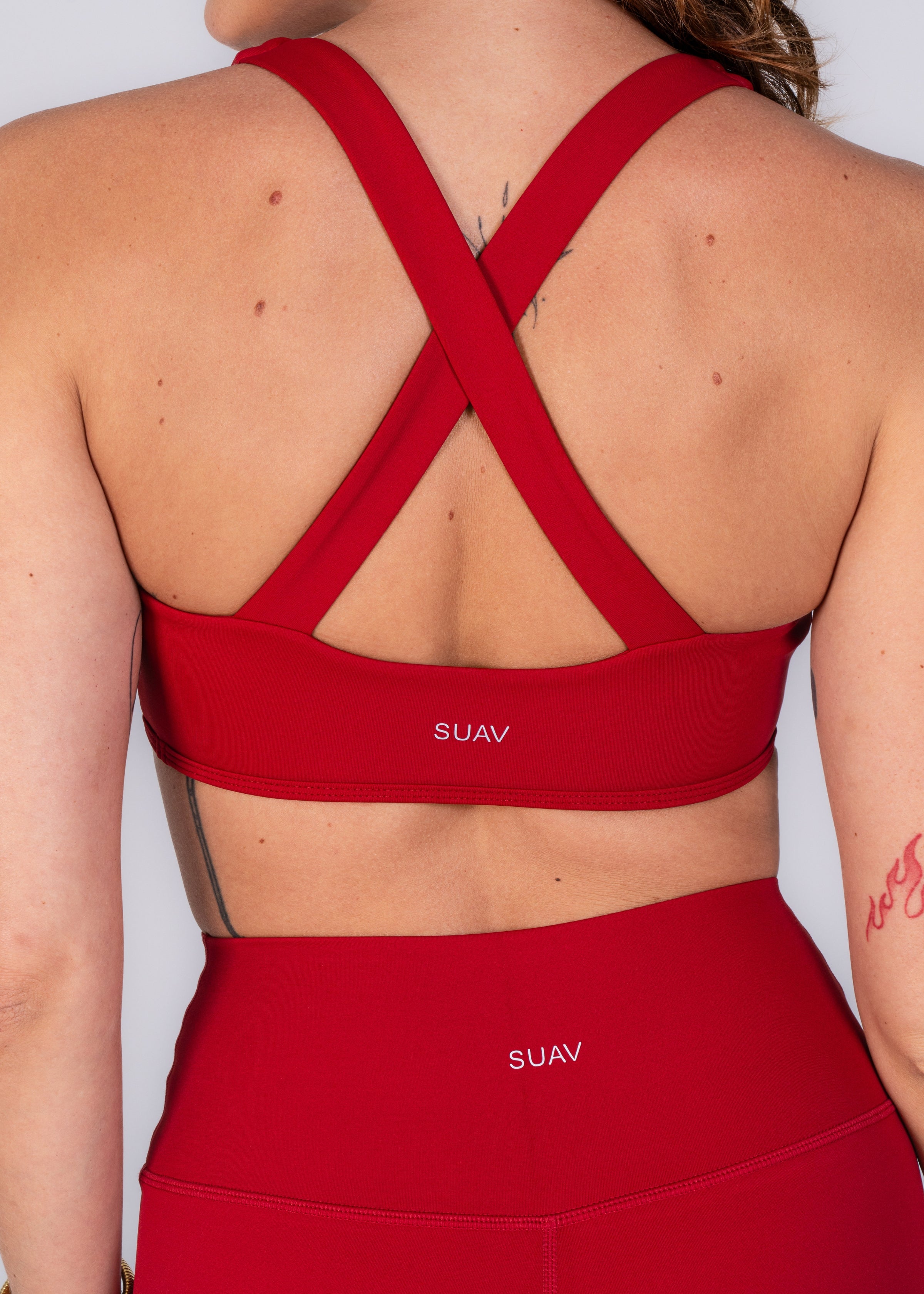 Racer X Bra in Berry