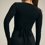 The Ballet Wrap in Black