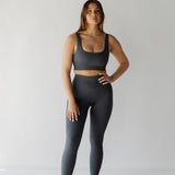 High-Rise Legging in Vintage Navy
