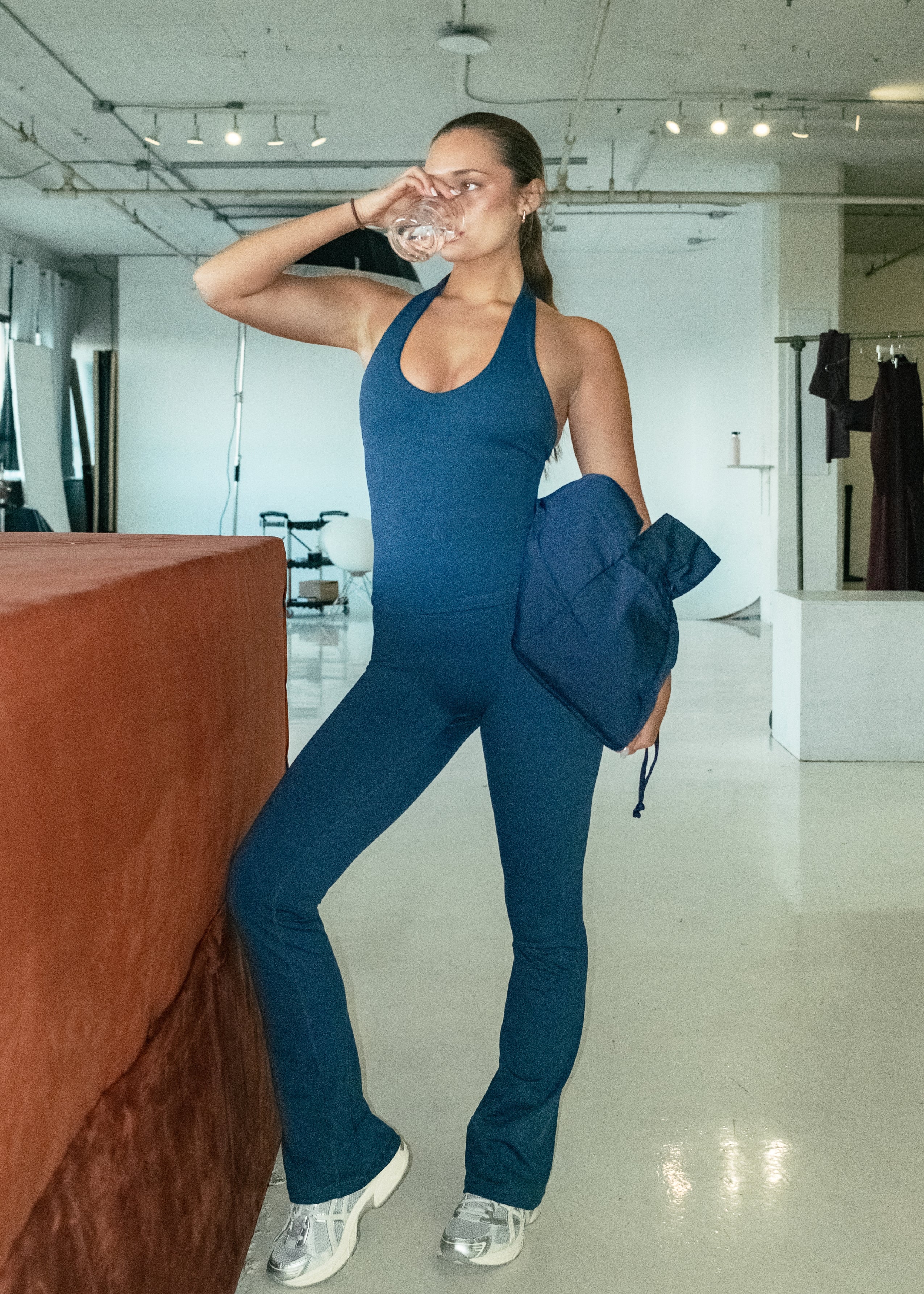 The Flare Legging in Navy