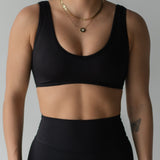 Form Bra in Jet Black