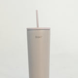 Tumbler with Straw (24 oz) in Bone