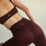 The Classic Legging in Black Cherry