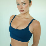 The Scoop Bra in Navy