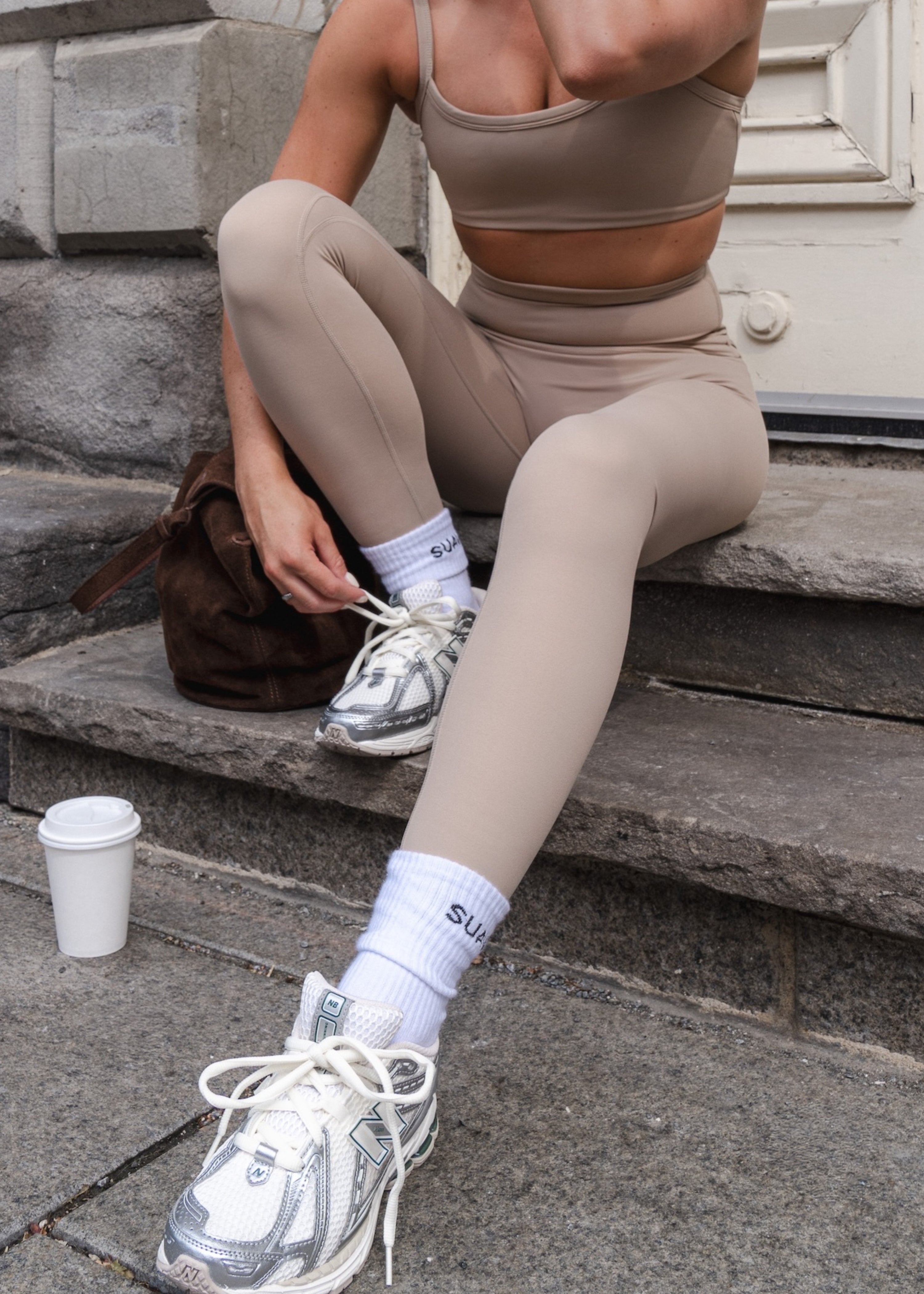The Classic Legging in Sand