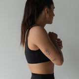 Form Bra in Jet Black