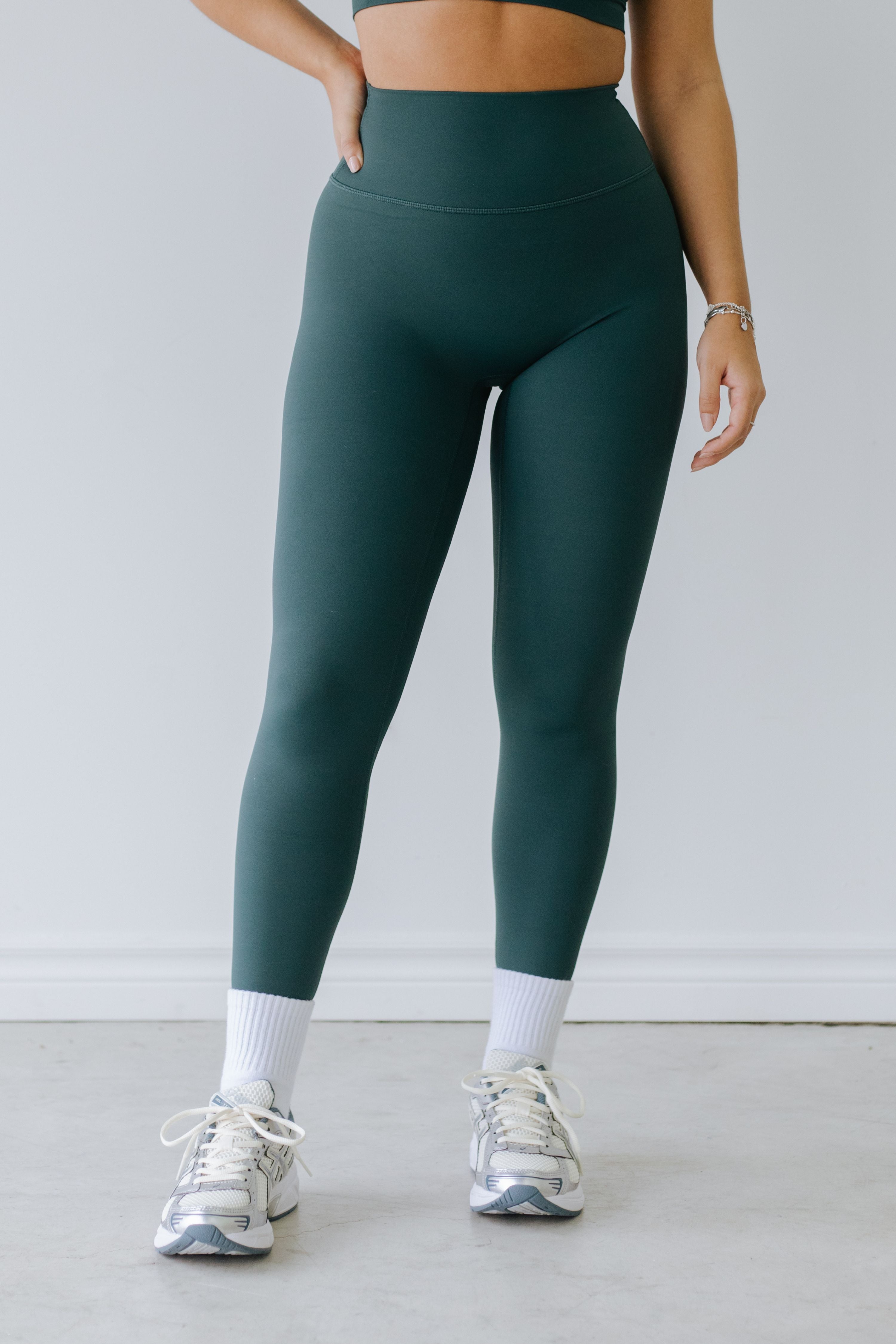 Super High-waist Leggings Comfort 360-Seabreeze – Anastasia Sport