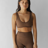 Form Bra in Cacao
