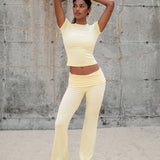 Foldover Pant in Buttery