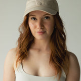 Classic Logo Cap in Beige