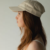 Classic Logo Cap in Beige