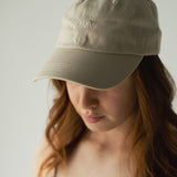 Classic Logo Cap in Beige