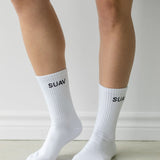 Crew Socks in White