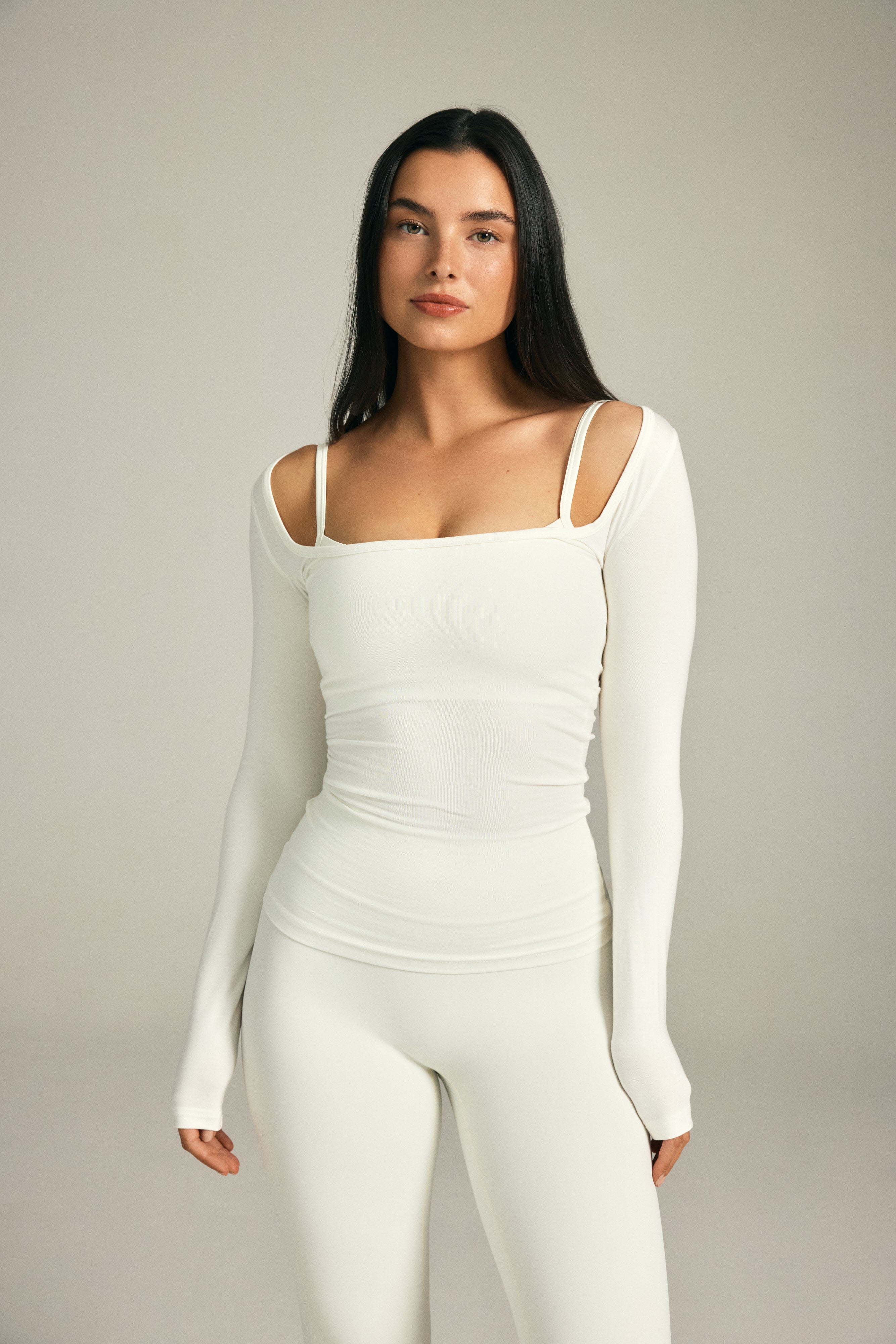 The Off Shoulder in Ivory