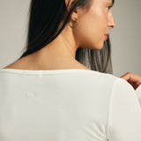 The Off Shoulder in Ivory