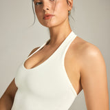 The Halter Tank in Ivory