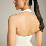 The Halter Tank in Ivory