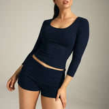 The Foldover Short in Marine