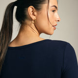 The 3/4 Sleeve in Marine