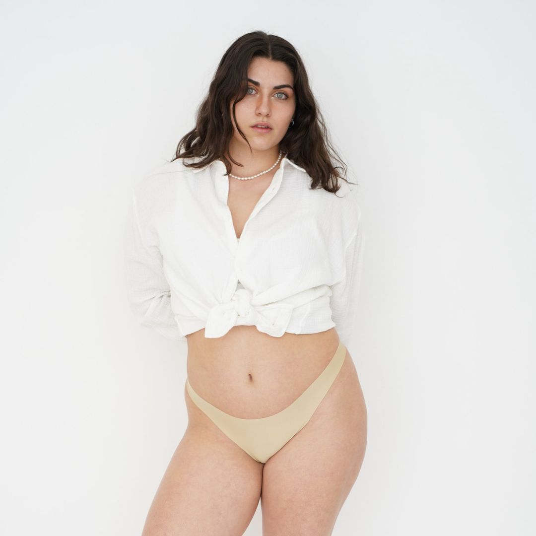 LICA Wear Seamless Thong in Second Skin Beige
